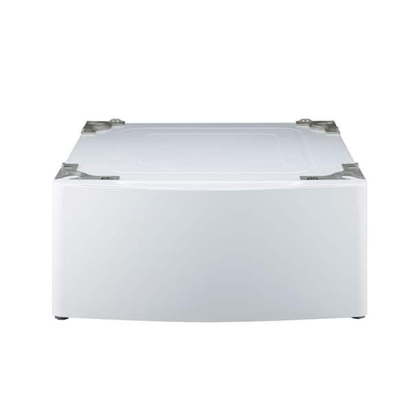 LG 29 in. Laundry Pedestal with Storage Drawer in White