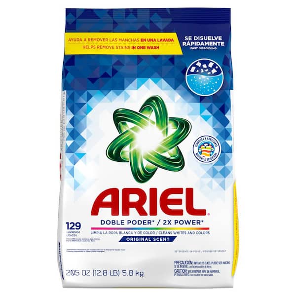 ARIEL 205 oz 2X Power Original Scent Powder Laundry Detergent (129