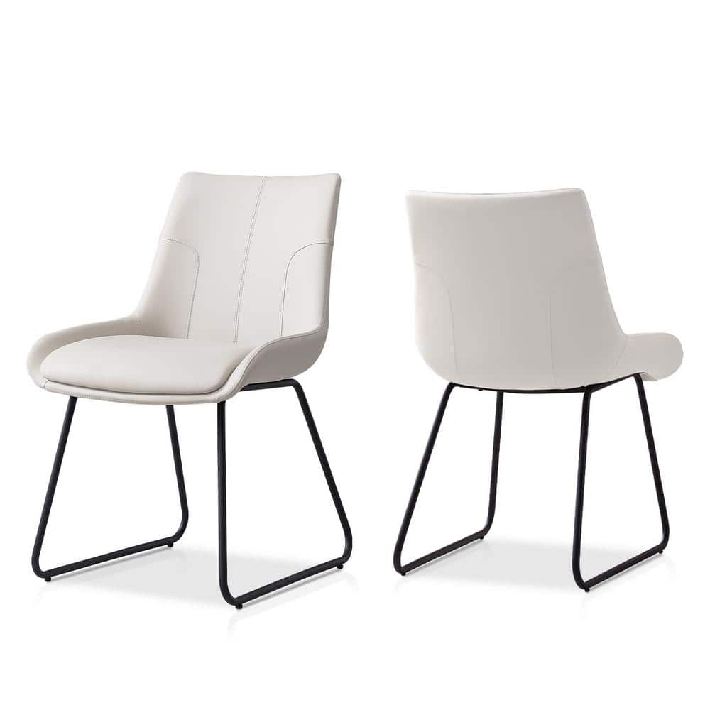 Beige dining chairs with black legs new arrivals