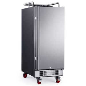 15 in. W Kegerator Conversion Refrigerator with Forced Air Refrigeration