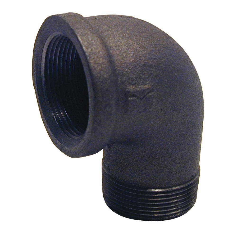 Southland In Black Malleable Iron Degree Elbow Fitting Hn