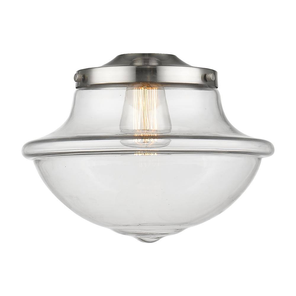 Polished Chrome Glass Mini Pendant Light