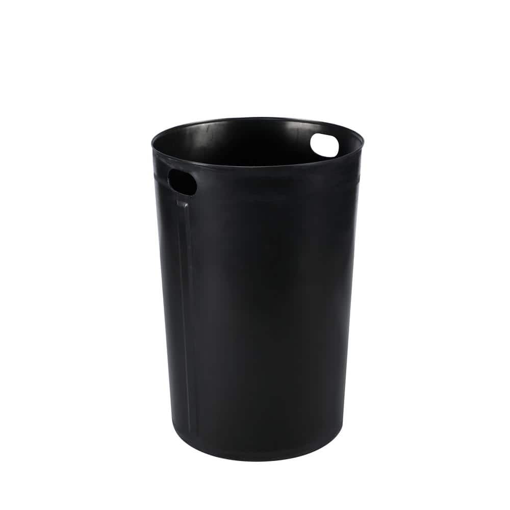 50 Gal. Rigid Plastic Waterproof Round Trash Can Insert Liner with Handles 