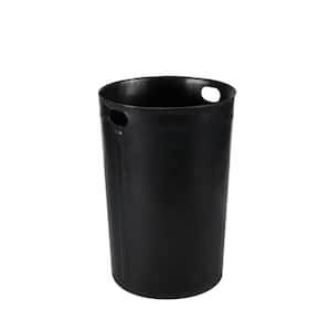 50 Gal. Rigid Plastic Waterproof Round Trash Can Insert Liner with Handles for Indoor Trash Can