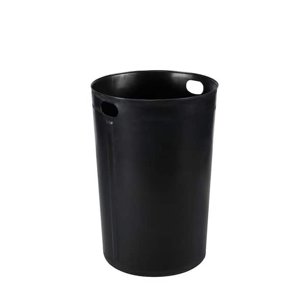 Alpine Industries 50 Gal. Rigid Plastic Waterproof Round Trash Can Insert Liner with Handles for Indoor Trash Can