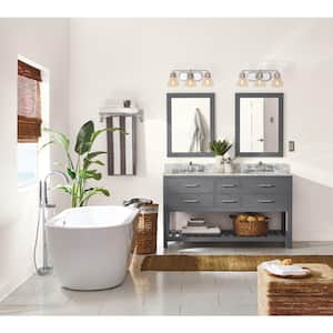 Natural White 12 in. x 24 in. Matte Ceramic Floor and Wall Tile (22 sq. ft./Case)