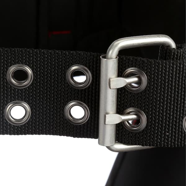 The Metal Fold Leather Belt