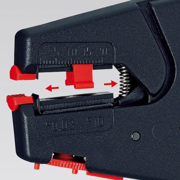 KNIPEX 8 in. Self-Adjusting Wire Stripper 12 40 200 - The Depot