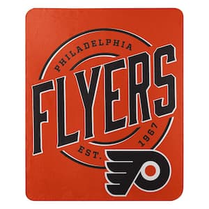 NHL Flyers Multi-Color Campaign Fleece Throw Blanket