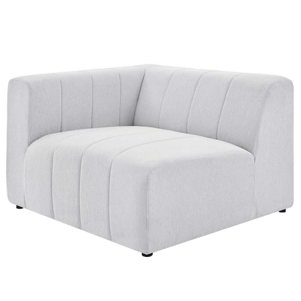 MODWAY Bartlett 158 in. 8-Piece Ivory Upholstered Fabric U Shape Symmetrical Sectionals Sofa