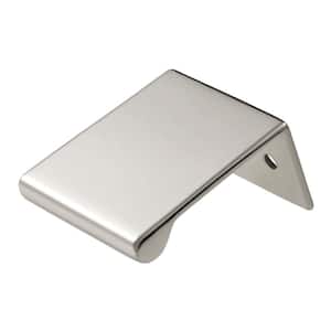 Rotterdam Collection 1 in. Center-to-Center Polished Nickel Cabinet Pull