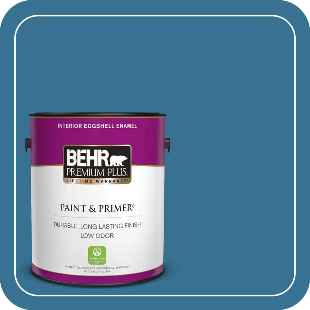 1 gal. #T18-14 Soul Search Eggshell Enamel Low Odor Interior Paint & Primer price history on PriceWatchPro