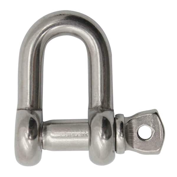 Extreme Max BoatTector Stainless Steel Chain Shackle - 1/2 in.