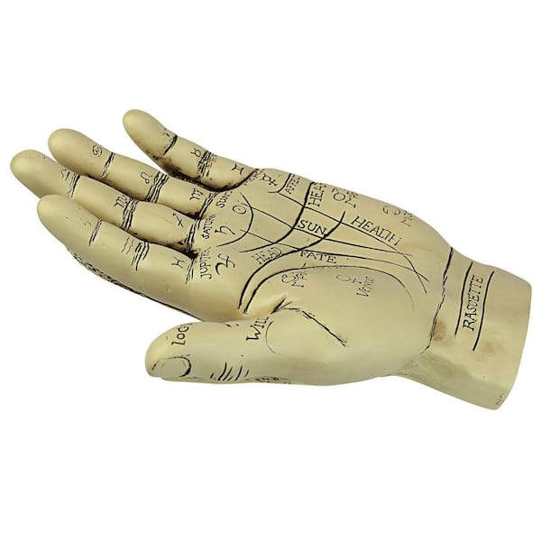 Design Toscano The Palmistry Hand Novelty Sculpture
