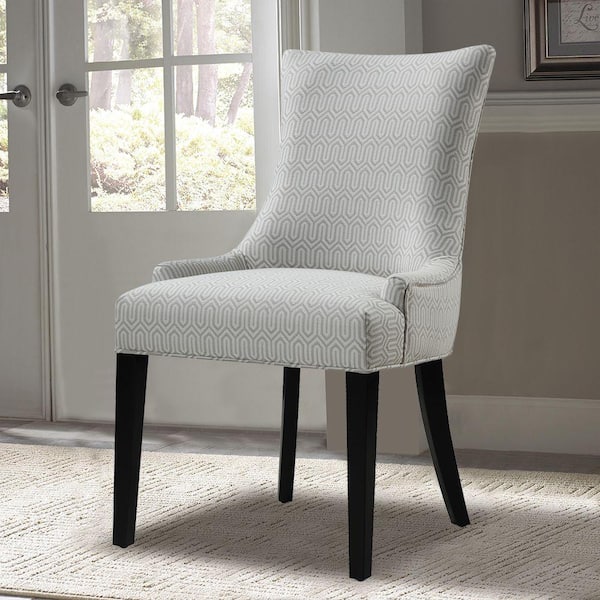 PRI Gray Fabric Side Chair