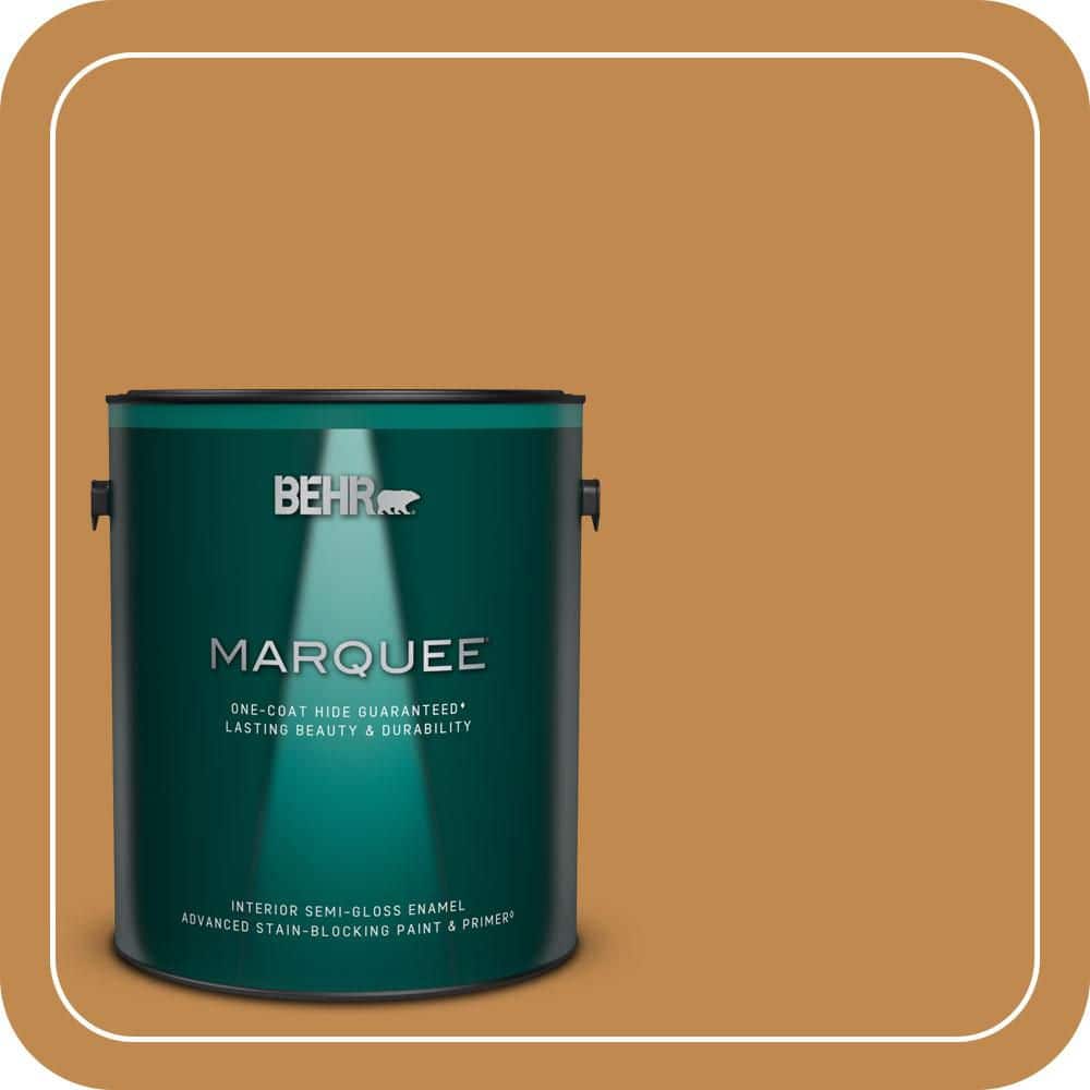 1 gal. #M250-6 Toffee Tart Semi-Gloss Enamel Interior Paint & Primer price history on PriceWatchPro
