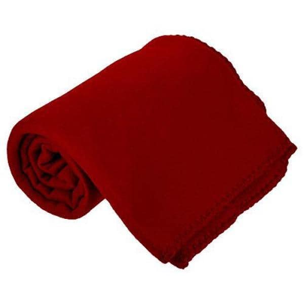 50 in. x 60 in. Red Super Soft Fleece Throw Blanket-MW2405 - The Home Depot