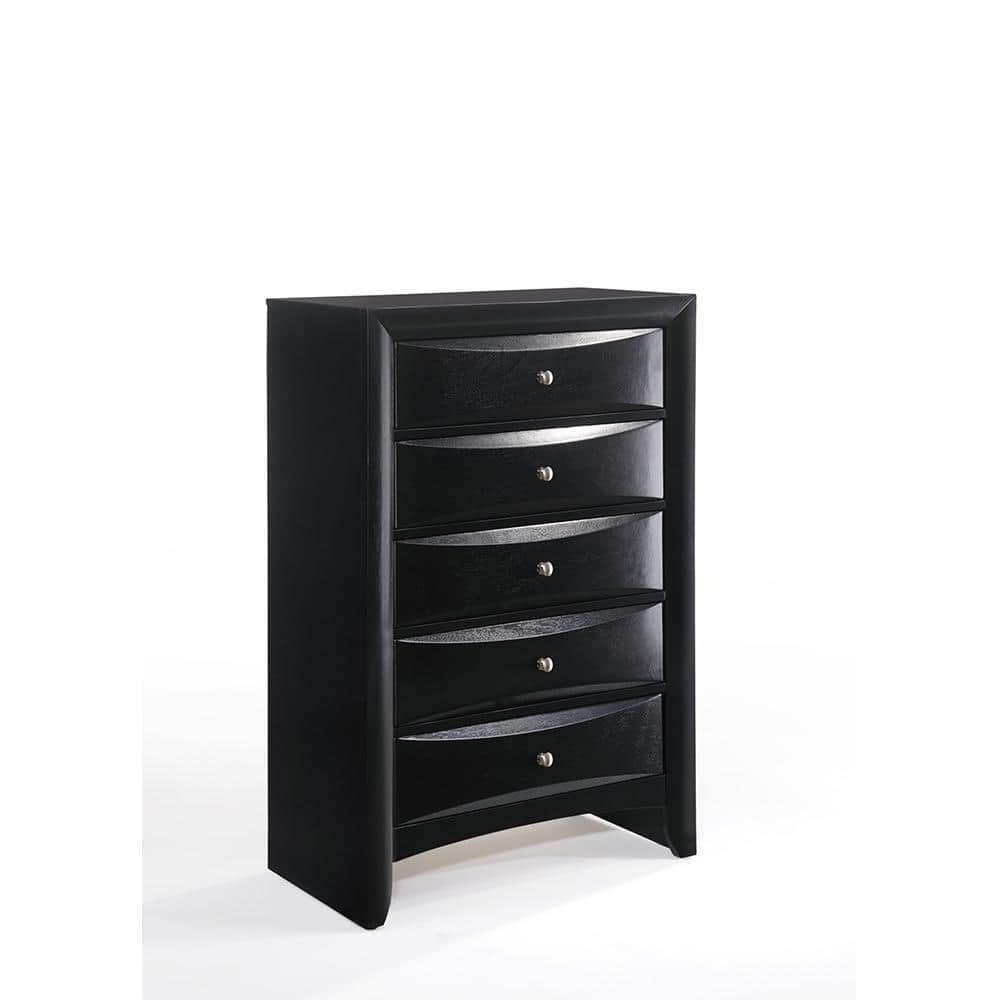 Acme Furniture Ireland Black Chest 48 X 17 X 32 04166 - The Home Depot