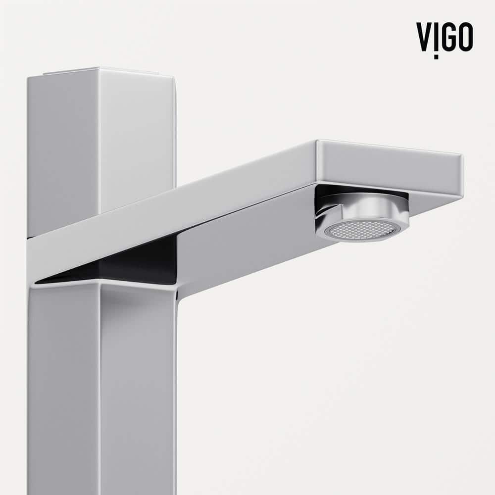 Nova Chrome Vessel Bathroom Faucet with Single-Handle Design