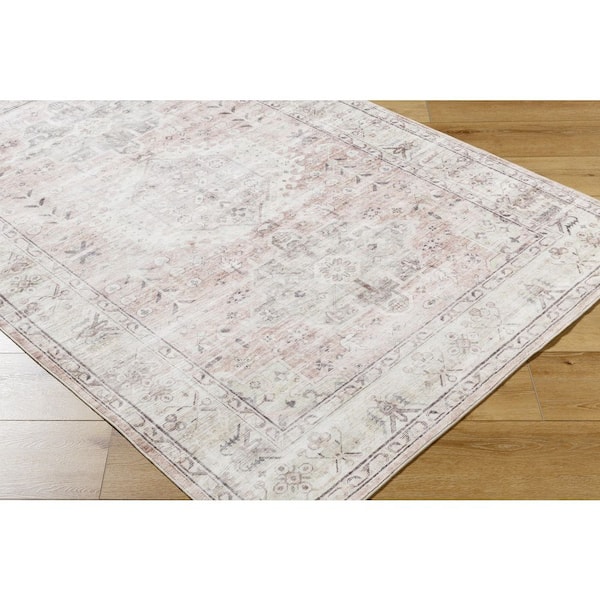 Lillian Dark Doormat 2 ft. x 4 ft. Indoor Machine-Washable Area Rug