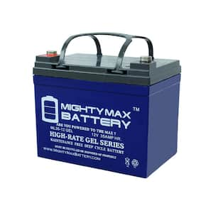 12V 35AH GEL NB Replacement Battery Compatible with Deep Cycle Solar 33Ah, 34Ah, 36Ah