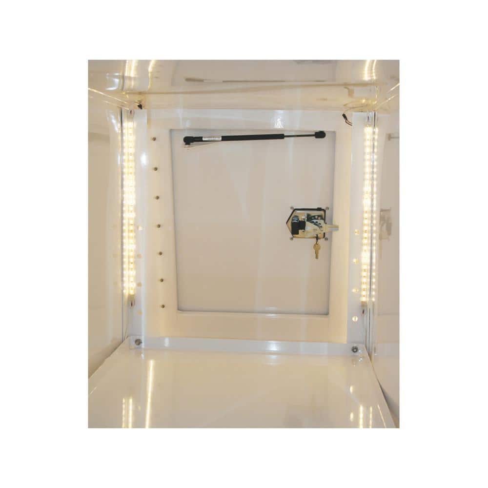 60 Inch Cool White LED Strip Light with Clear Lens