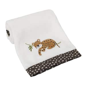 Jungle Gym Super Soft Baby Polyester Blanket with Cheetah Applique