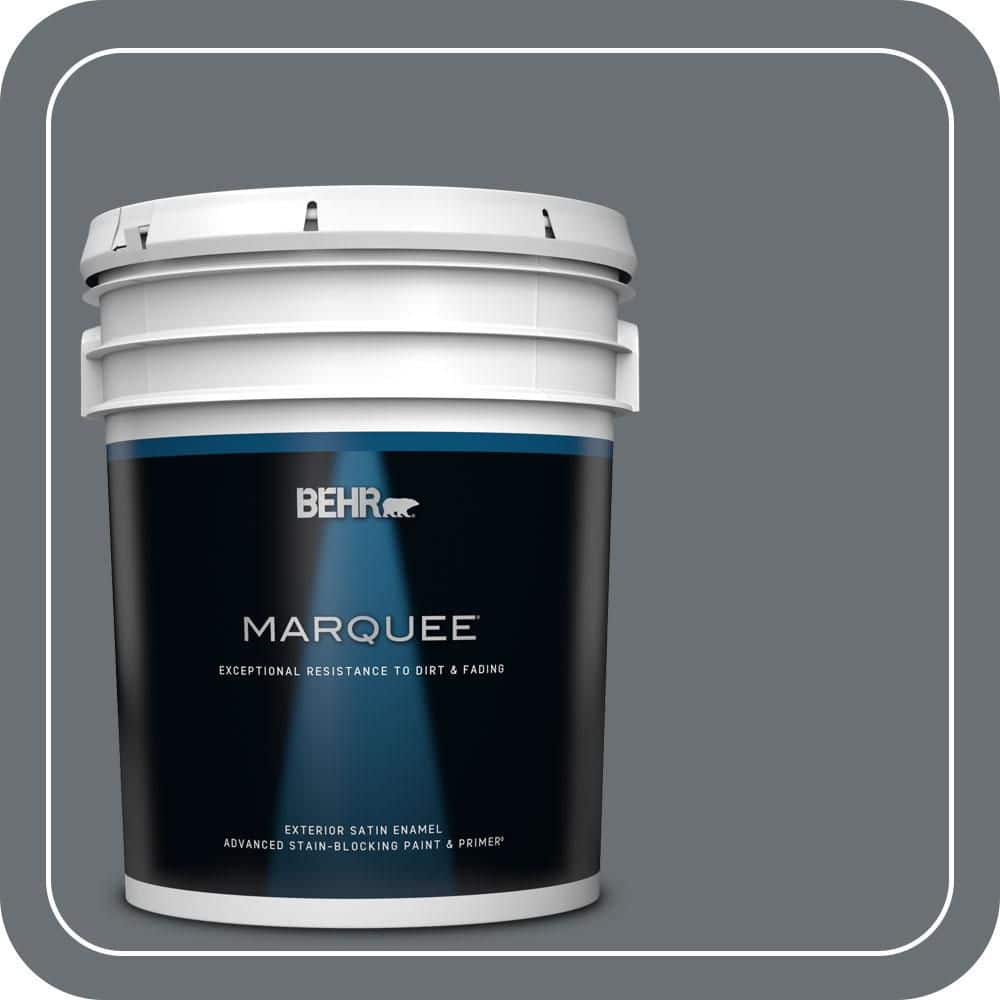 5 gal. #QE-61 Rich Pewter Satin Enamel Exterior Paint & Primer price history on PriceWatchPro
