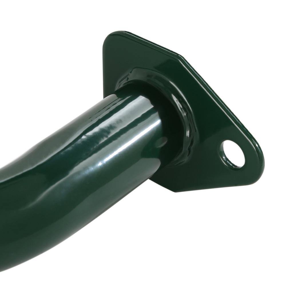 Green 16-Inch Powder-Coated Metal Safety Handles