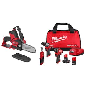 Milwaukee M12 FUEL 12V Lithium-Ion Brushless Battery 6 in. HATCHET