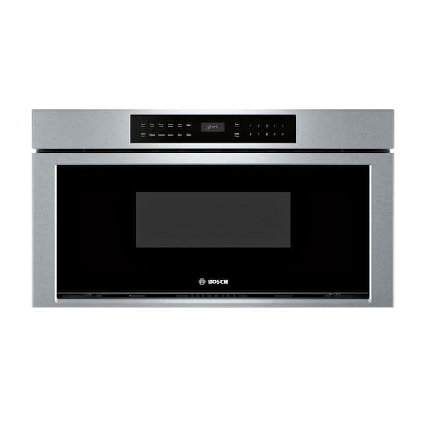 Bosch 800 Series 30 in. 1.2 cu. ft. Built-In Drawer Microwave in Stainless Steel with Sensor Cooking