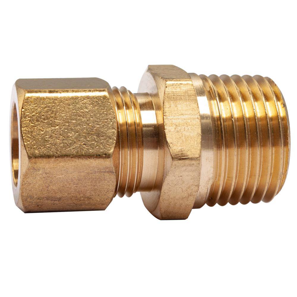 1/2 in. O.D. Comp x 1/2 in. MIP Brass Compression Adapter Fitting (20-Pack) price history on PriceWatchPro