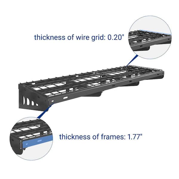 FLEXIMOUNTS Max Series 48 in. x 16 in. Heavy Duty Garage Wire Wall