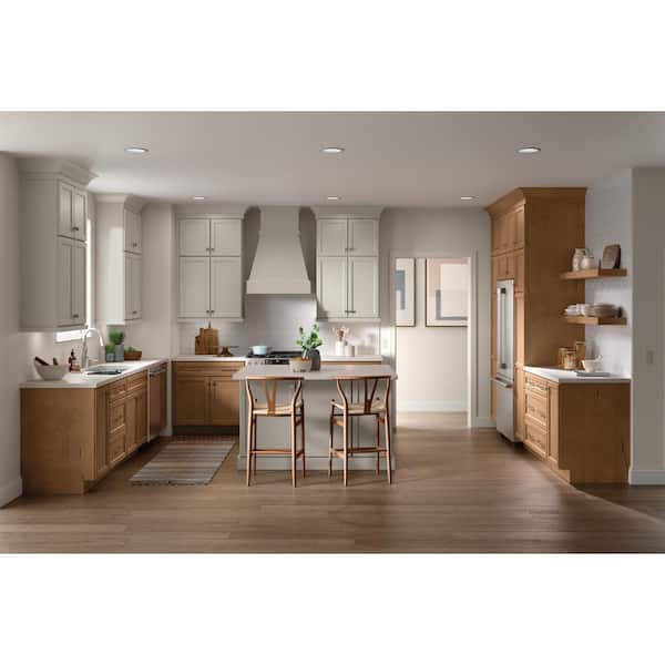 Cottage 14.5 in. W x 0.75 in. D x 14.5 in. H in Macaroon Cabinet Door Sample