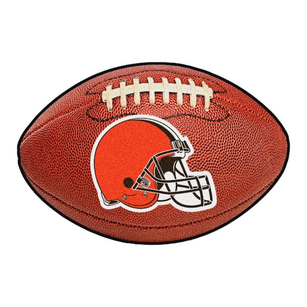 FANMATS NFL Cleveland Browns Photorealistic 20.5 in. x 32.5 in Football Mat