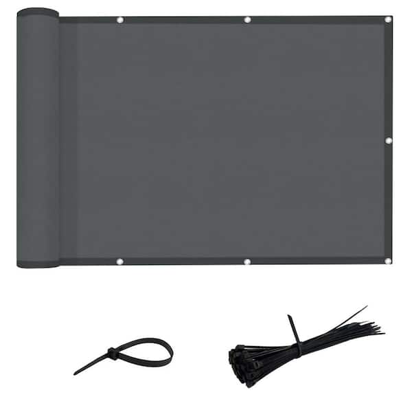 Angel Sar 3 ft. x 15 ft. Polyester Fabric Chain Link Privacy Screen Cover, Chain Link Fabric Roll UV Protection Shield Green