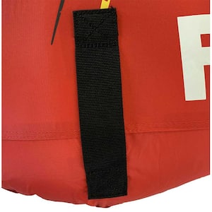 Ripper 2 Rider Nylon Inflatable Towable Float, Red