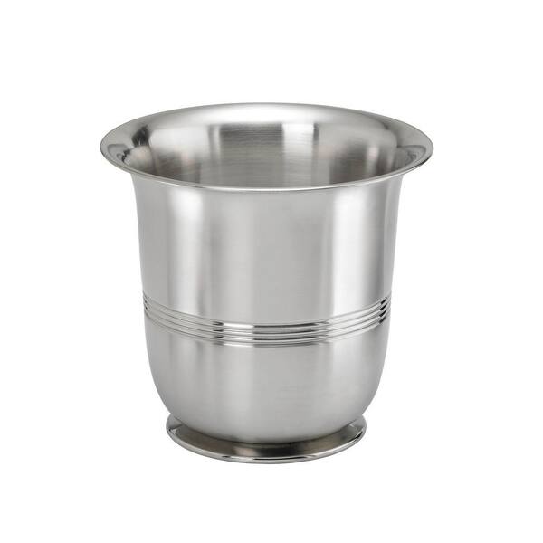 Kraftware 3 Circle Polished Stainless Steel Champagne Bucket-DISCONTINUED