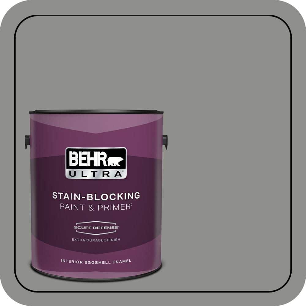 1 gal. #PPU24-20 Letter Gray Extra Durable Eggshell Enamel Interior Paint & Primer price history on PriceWatchPro