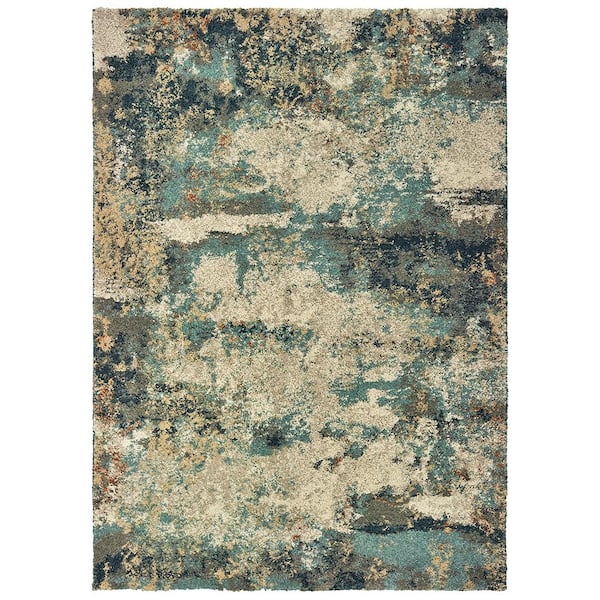 Home Decorators Collection Braxton Multi 2 ft. x 3 ft. Abstract Area Rug