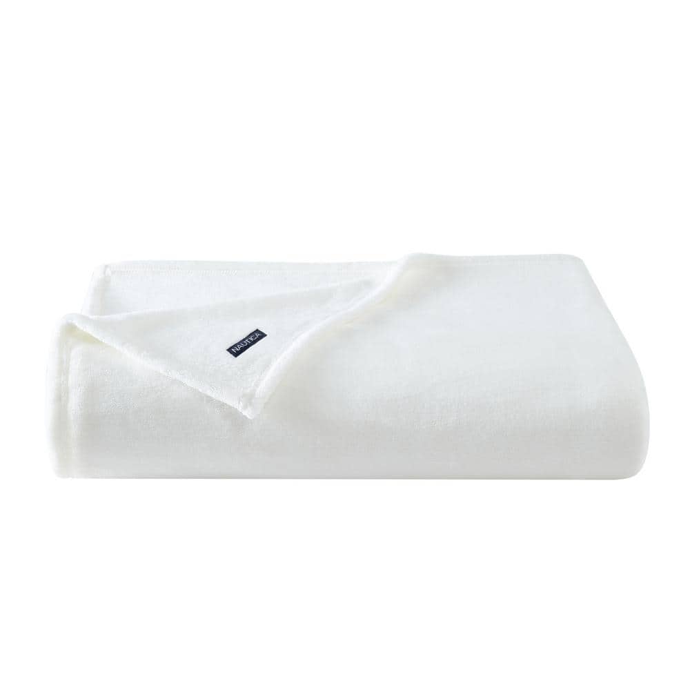 Na Solid Ultra Soft Plush 1-Piece White Microfiber King Blanket price history on PriceWatchPro