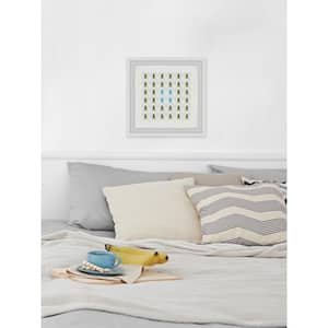 24 in. H x 24 in. W "Flies in Rows" by Marmont Hill Art Collective Framed Printed Wall Art