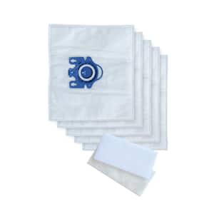 Replacement F/J/M HEPA Vacuum Bags and Filters Designed to Fit Miele Vacuums