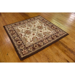 Voyage Springfield Ivory 4' 0 x 4' 0 Square Rug
