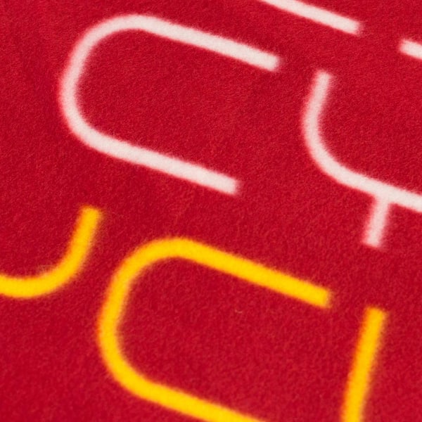 Louisville Solid Red Fleece Blanket Fabric