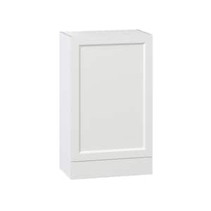 Alton Painted White Recessed Assembled Wall Kitchen Cabinet with a Draw (24 in. W x 40 in. H x 14 in. D)