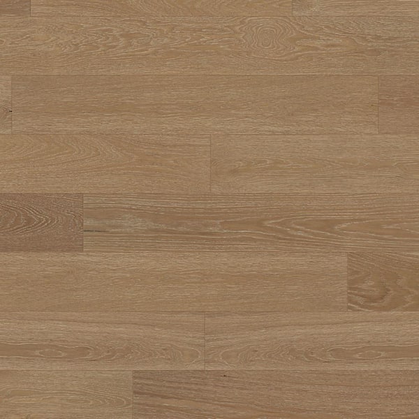 Mayhew White Oak 1/2 in. T x 7.5 in. W Tongue and Groove Wire Brushed Engineered Hardwood Flooring (31.09 sqft/case)