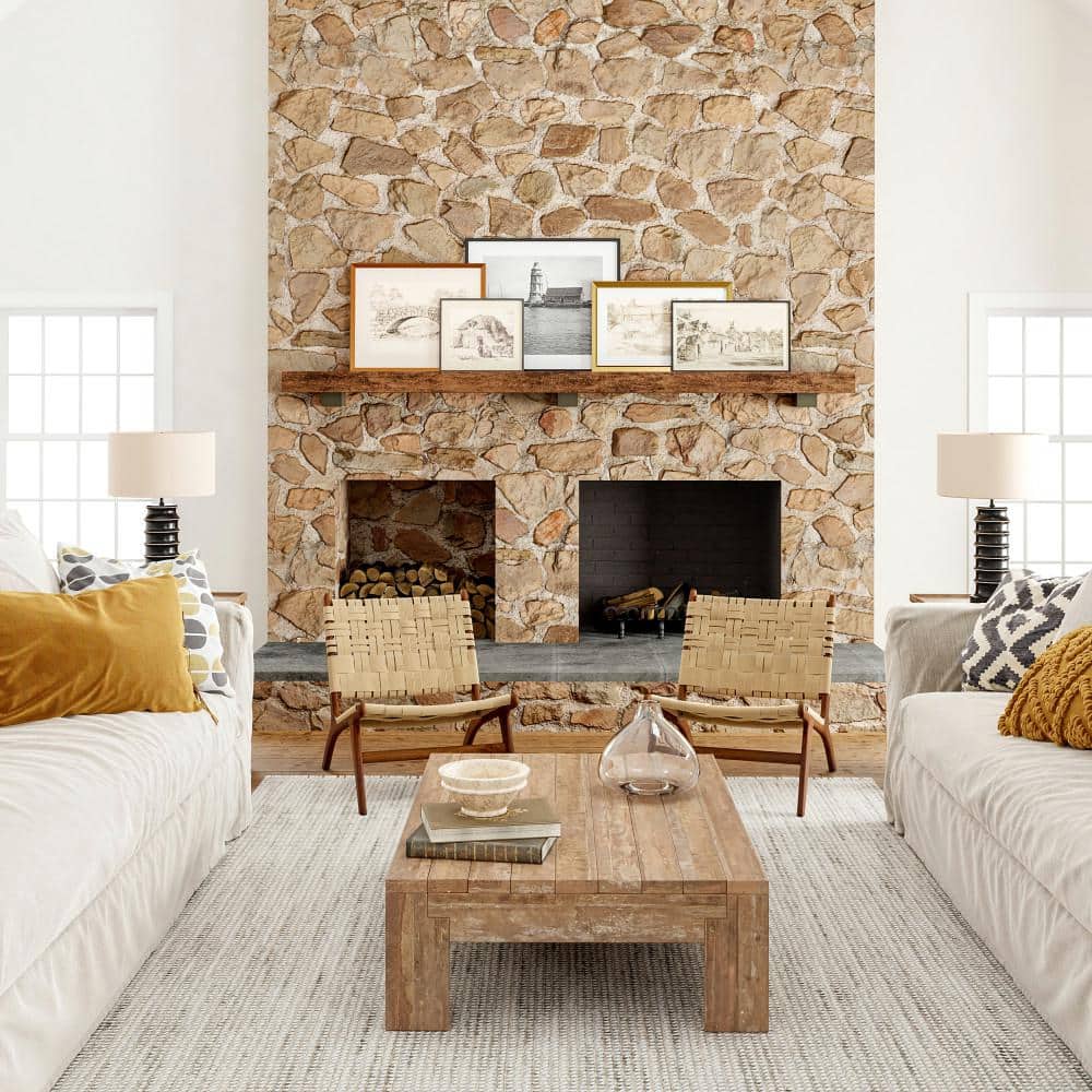 Gray 4' x 6' Solid Synthetic Easy Care Area Rug