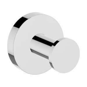 Identity Wall-Mounted Robe Hook in Polished Chrome