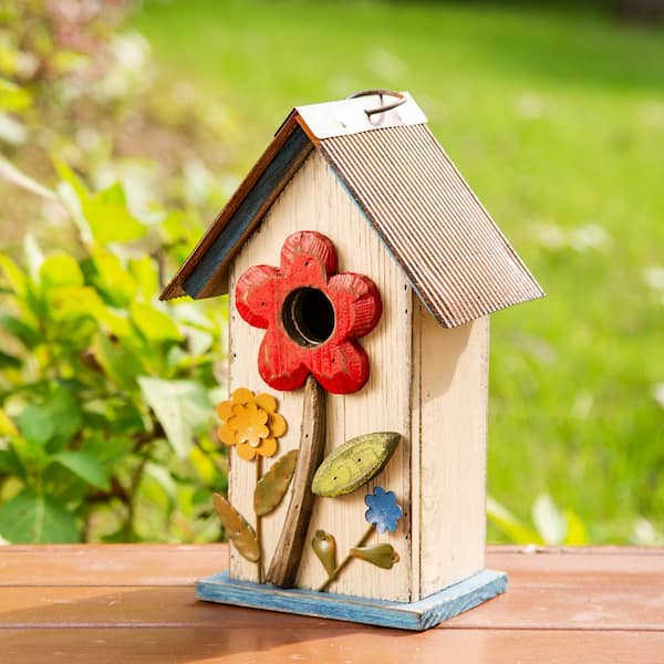 Abstract fashion Bird House | Modern Bird House | Unique Bird House | Lawn Art | Bird Lovers Gift | Bird Lover | Outdoor Art | Wood Art | Wooden Art